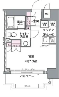 大阪府大阪市都島区東野田町1【マンション】の間取り