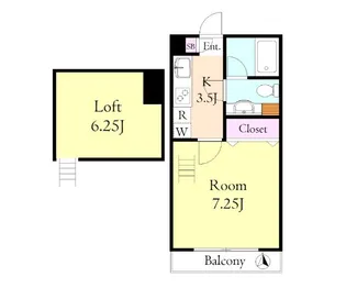 東京都練馬区旭町1【アパート】の間取り