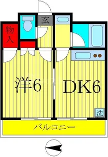 三宏ビル【4階】の間取り