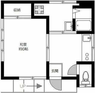ポトスY【2階】の間取り