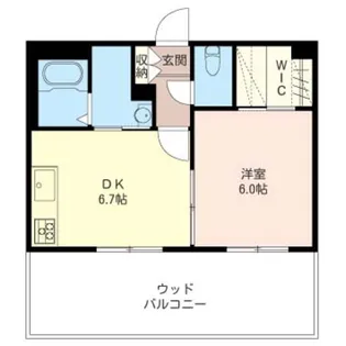 グランエスパシオII【1階】の間取り