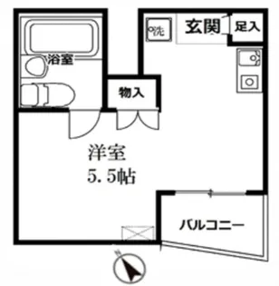 メゾン・ド・セール【3階】の間取り