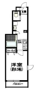 東京都豊島区西巣鴨4【アパート】の間取り