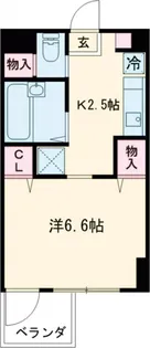 Casa del Akehama【8階】の間取り