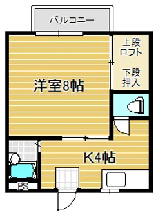 フレンズ3【1階】の間取り