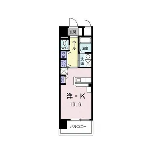 東京都足立区谷中1【マンション】の間取り