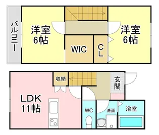 EMIREA日明 I棟の間取り