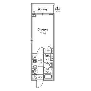 GRAN PASEO蒲田II【3階】の間取り