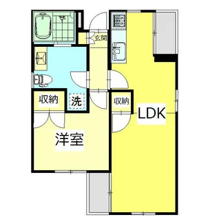 ツインハウス井上【3階】の間取り