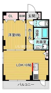 カーサ・レシェンテ【3階】の間取り