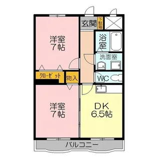 ソアニエIII【1階】の間取り
