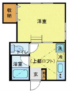 東京都練馬区氷川台3【アパート】の間取り