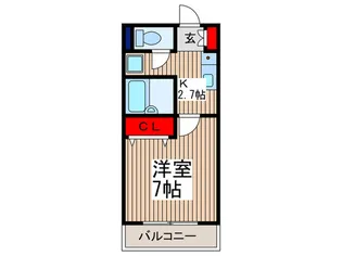 リバーシティ北戸田【2階】の間取り