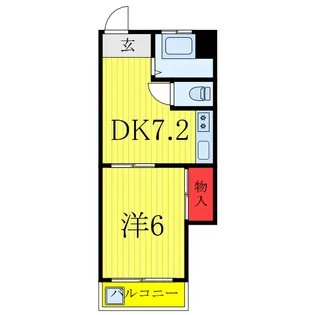 マンション並木【3階】の間取り