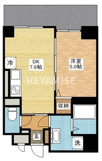 ラトゥール若葉【2階】の間取り