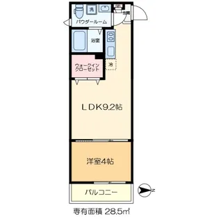 パインヒル18【1階】の間取り