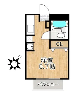 ガーデンハイム【2階】の間取り