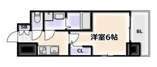 大阪府大阪市大正区三軒家東1【マンション】の間取り
