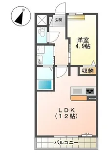 埼玉県新座市新堀3【マンション】の間取り