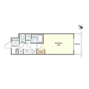東京都台東区蔵前2【マンション】の間取り