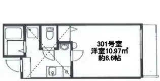 リーヴェルポート横浜和田町【3階】の間取り