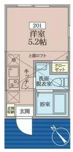 クレオパトラ西生田【2階】の間取り