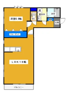 ボナペティ【2階】の間取り