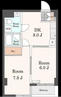 ノアール【2階】の間取り