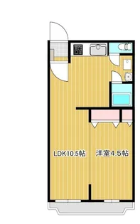 Rainbowほんま【3階】の間取り