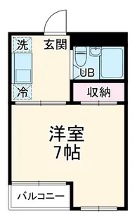 ブエナ・ビスタ行徳【2階】の間取り