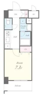 グランレーヴ東尾久【5階】の間取り