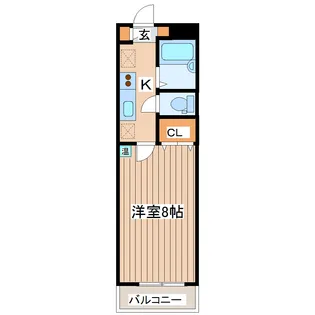 カーサグランデ5【2階】の間取り