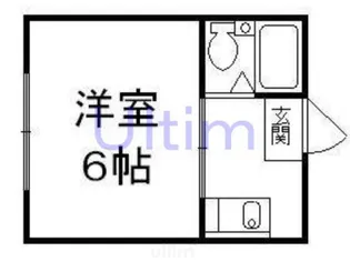 グランズ丹波橋【1階】の間取り