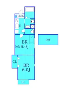 神奈川県横浜市港北区菊名3【アパート】の間取り