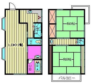埼玉県さいたま市見沼区大和田町1【一戸建】の間取り
