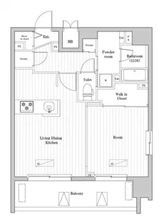 東京都品川区南大井3【マンション】の間取り