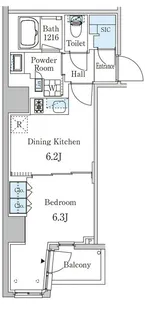 ザ・ライオンズフォーシア外神田【4階】の間取り