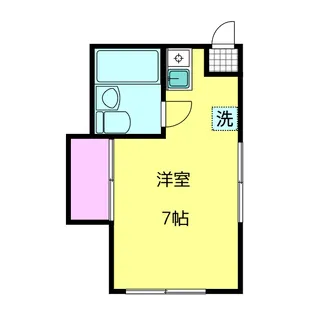 東京都杉並区和田1【アパート】の間取り
