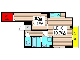 アヴァンス梅田【3階】の間取り