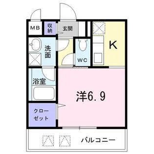 東京都品川区南大井3【マンション】の間取り