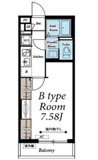 リスブロン北四番丁【2階】の間取り