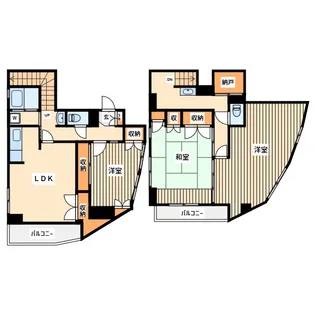 米川ビルの間取り