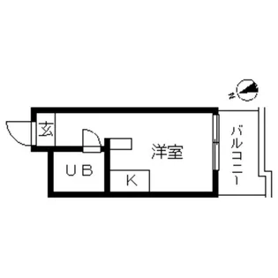 東京都中野区新井2【マンション】の間取り
