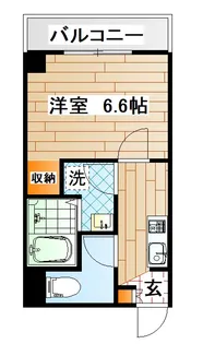 ラ・プラージュII【4階】の間取り