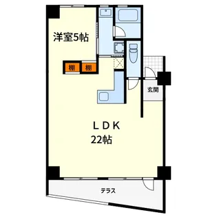 新川ビル【1階】の間取り