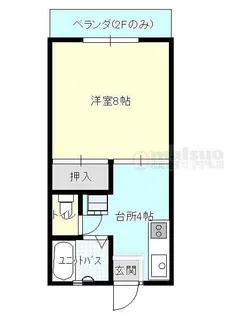 タカハイツI【1階】の間取り