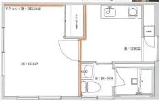 新小岩宝マンション【2階】の間取り