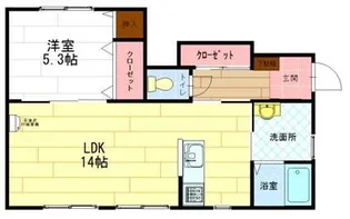 ビーグルコート【1階】の間取り