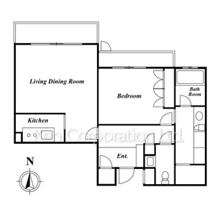 目白パークヒルズ【1階】の間取り