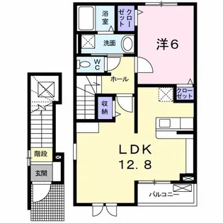 ベル・デーア【2階】の間取り